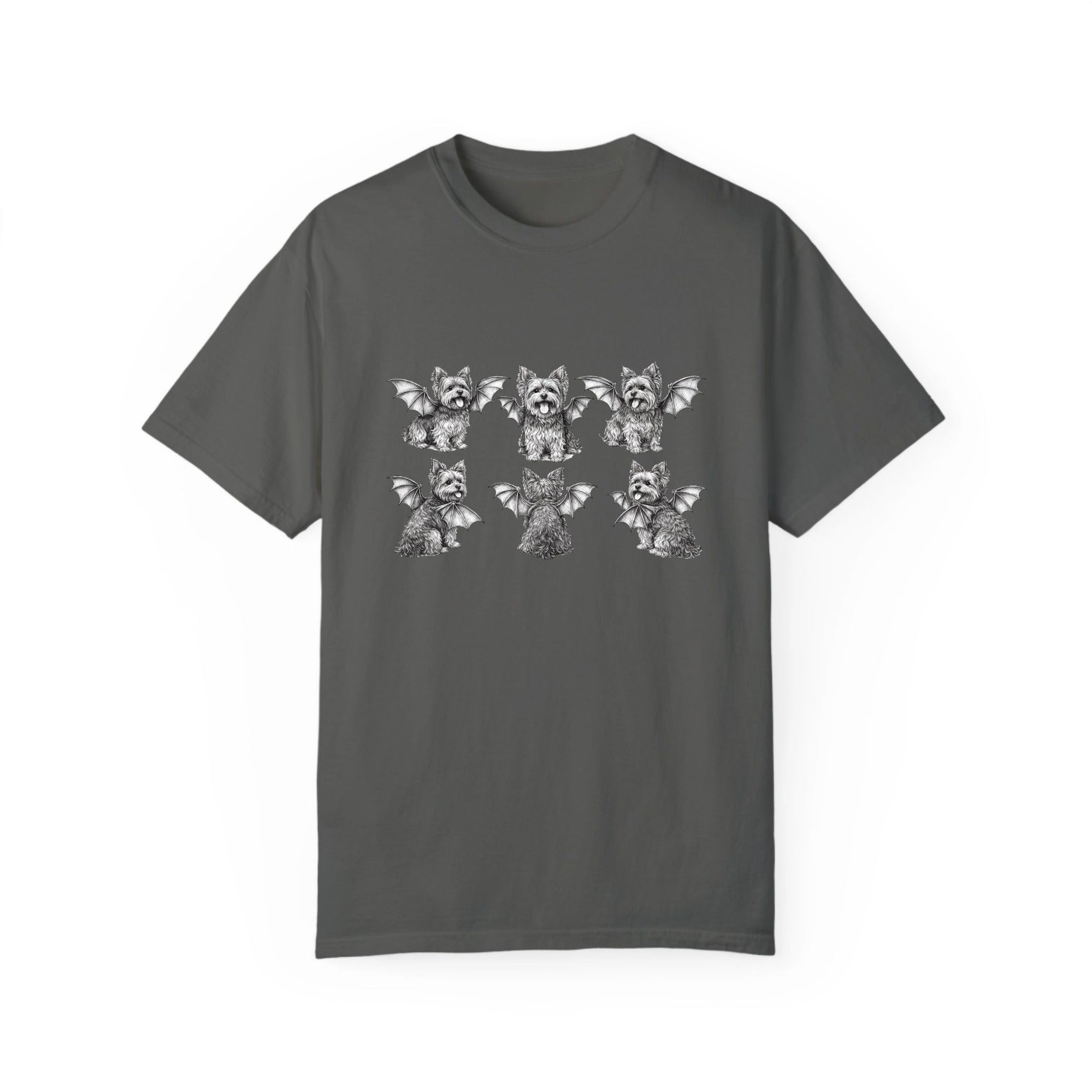 The Dark Knight Pet Tee — Custom, Garment-Dyed — Aspen Paws