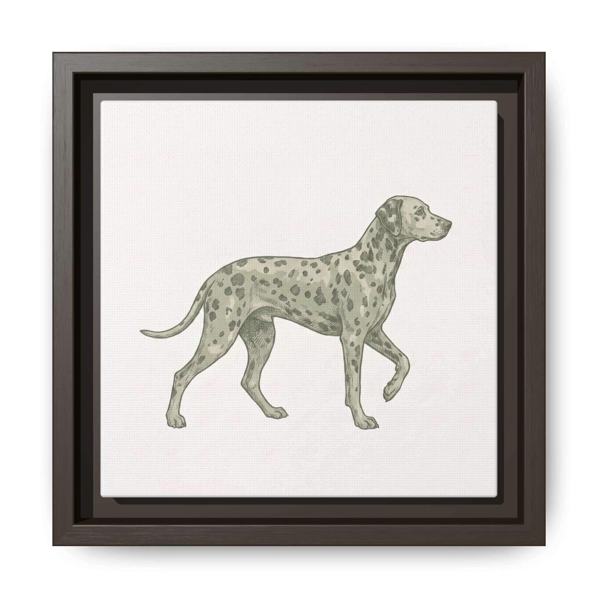 The Dalmatian Canvas — Framed Wall Art — view 7