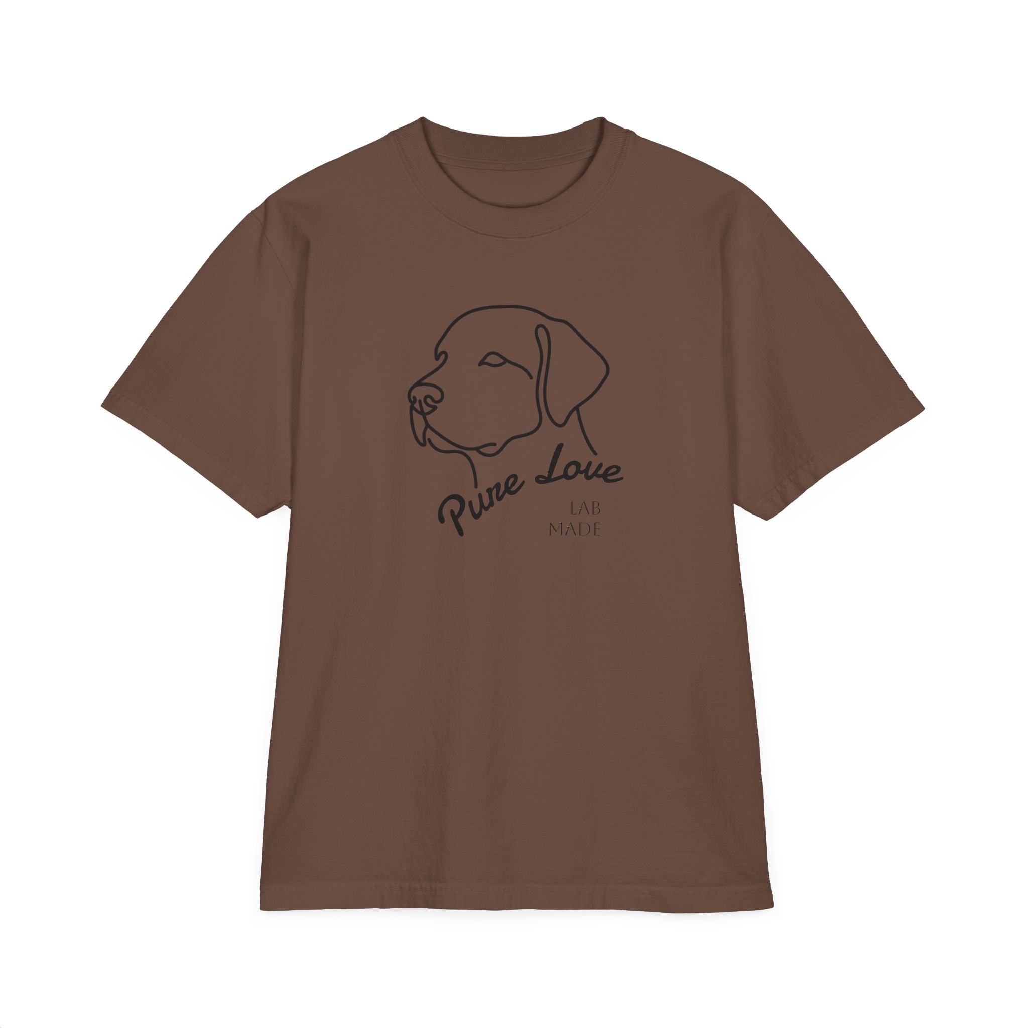 The Lab Line-Art Tee — Minimalist Print — view 3