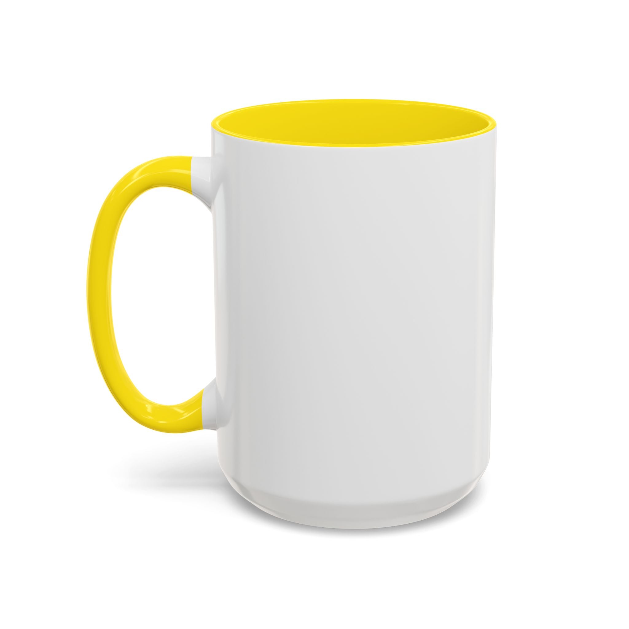 Custom Name Husky Portrait Illustration Accent Coffee Mug (11, 15oz) - Quiet Confidence - Loyal, brave, free