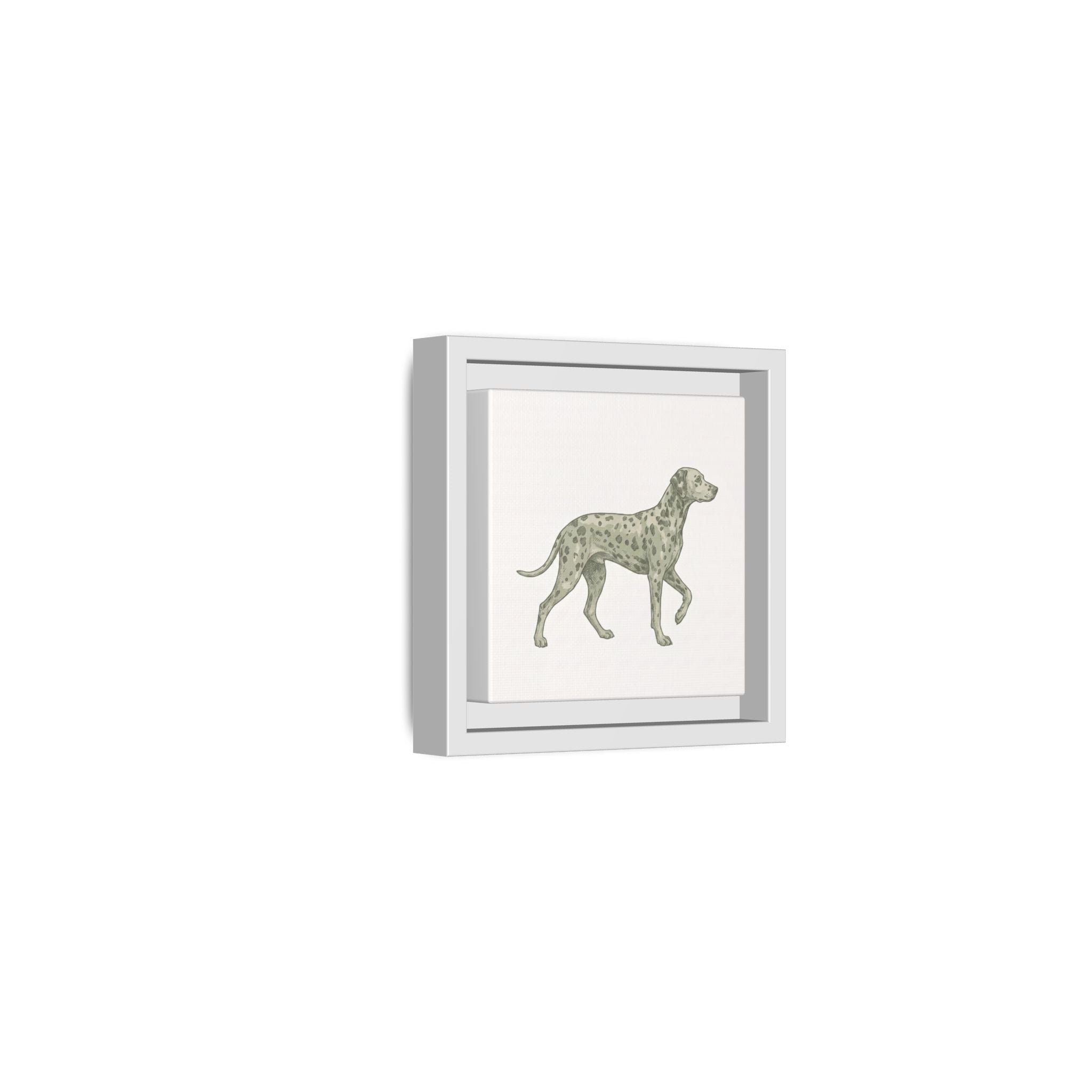 The Dalmatian Canvas — Framed Wall Art