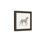 The Dalmatian Canvas — Framed Wall Art