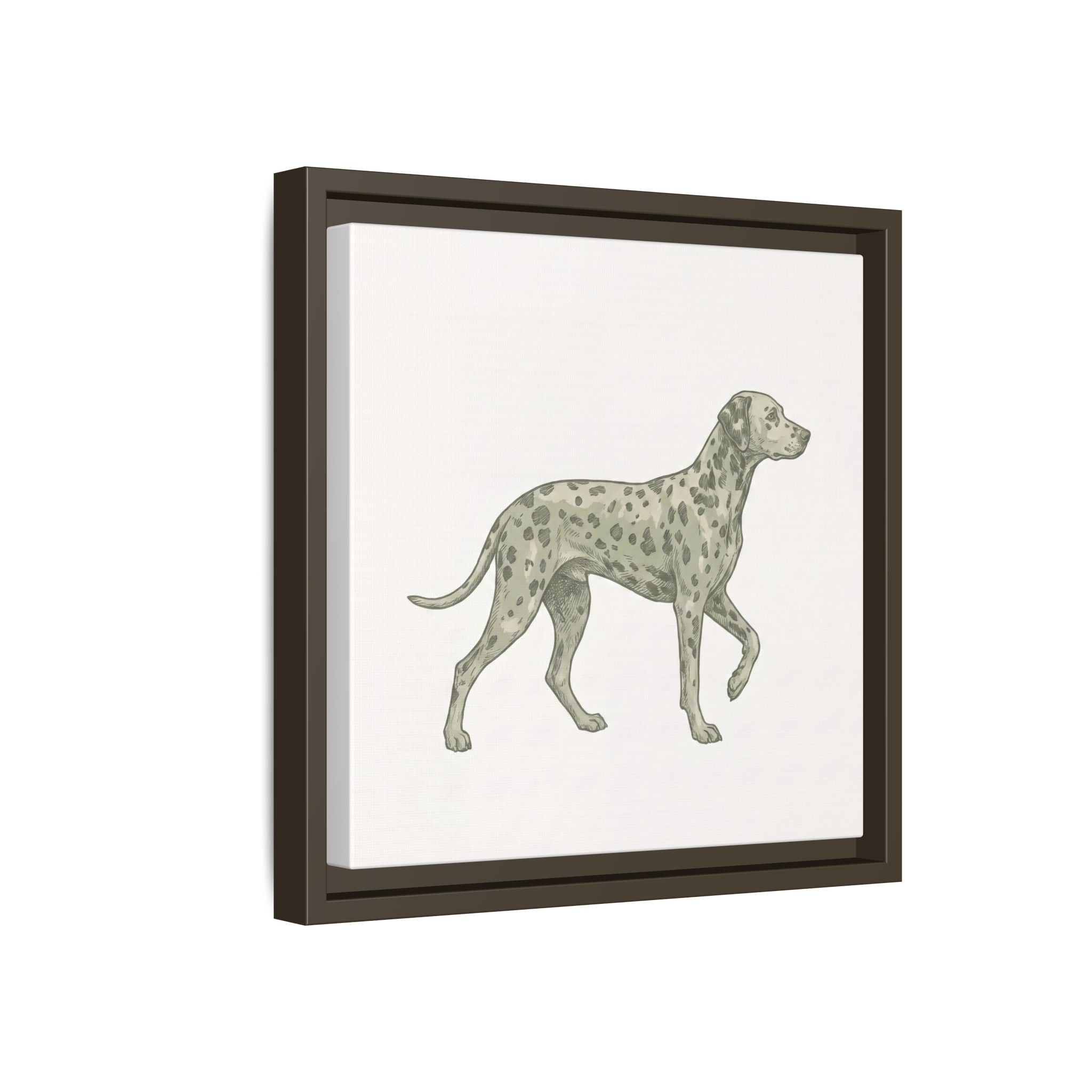 The Dalmatian Canvas — Framed Wall Art