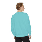 Greyhound Floral Sweatshirt — Minimal Line Art Botanical Floral Dog Crewneck — view 14