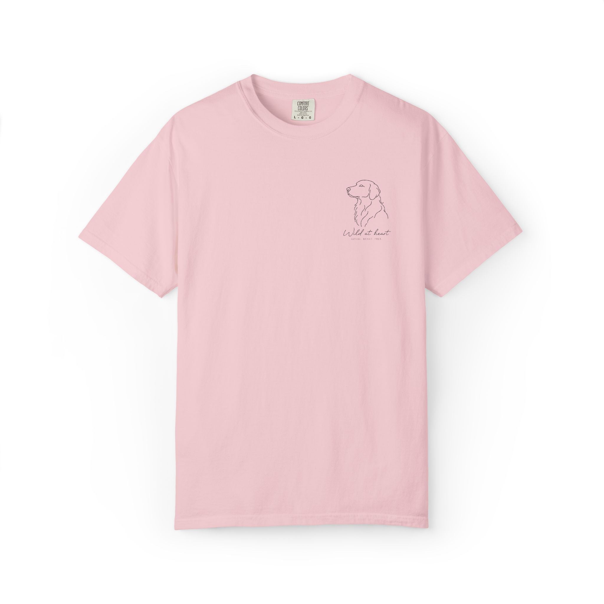 The Pocket Outline Tee — Minimalist Dog — view 12
