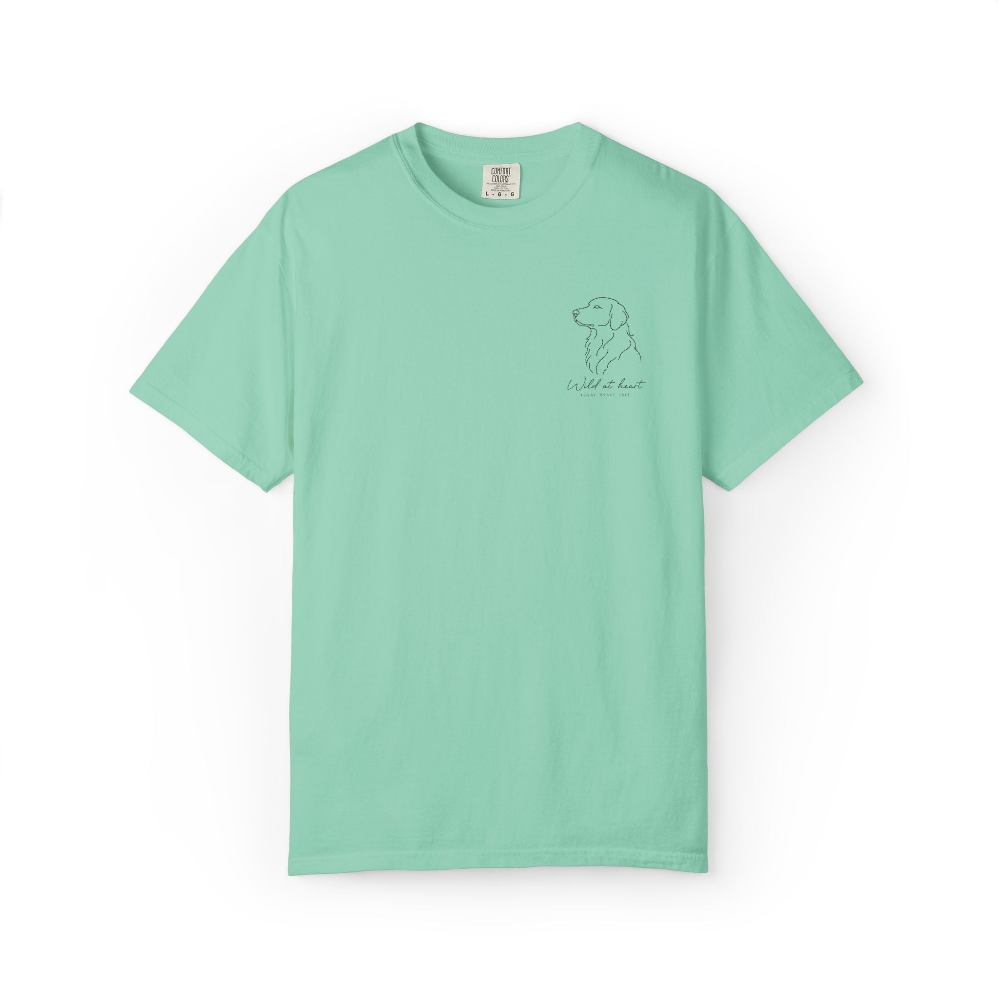 The Pocket Outline Tee — Minimalist Dog — view 6