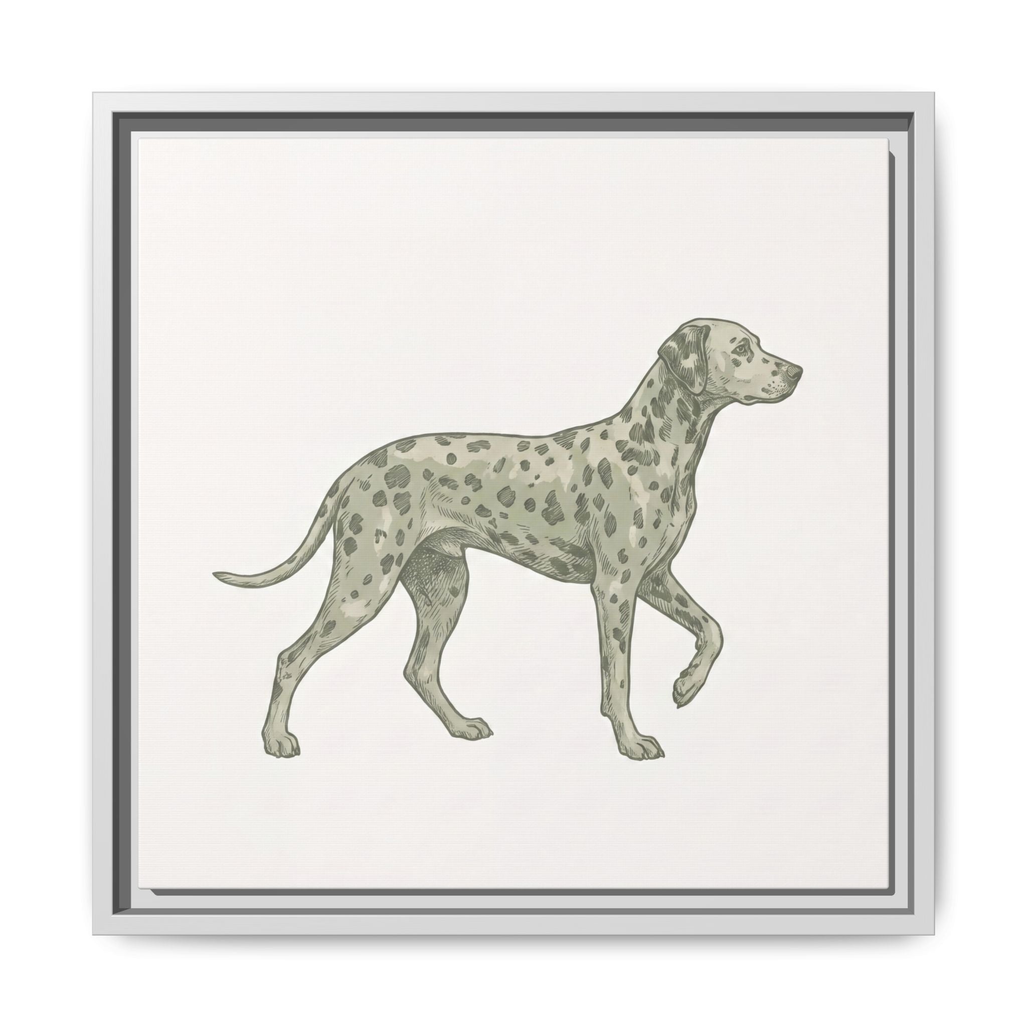 The Dalmatian Canvas — Framed Wall Art — view 15