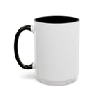 Custom Name Bulldog Portrait Illustration Accent Coffee Mug (11, 15oz) - Stoic Strength - Tenacious, Kind, Steadfast — view 31