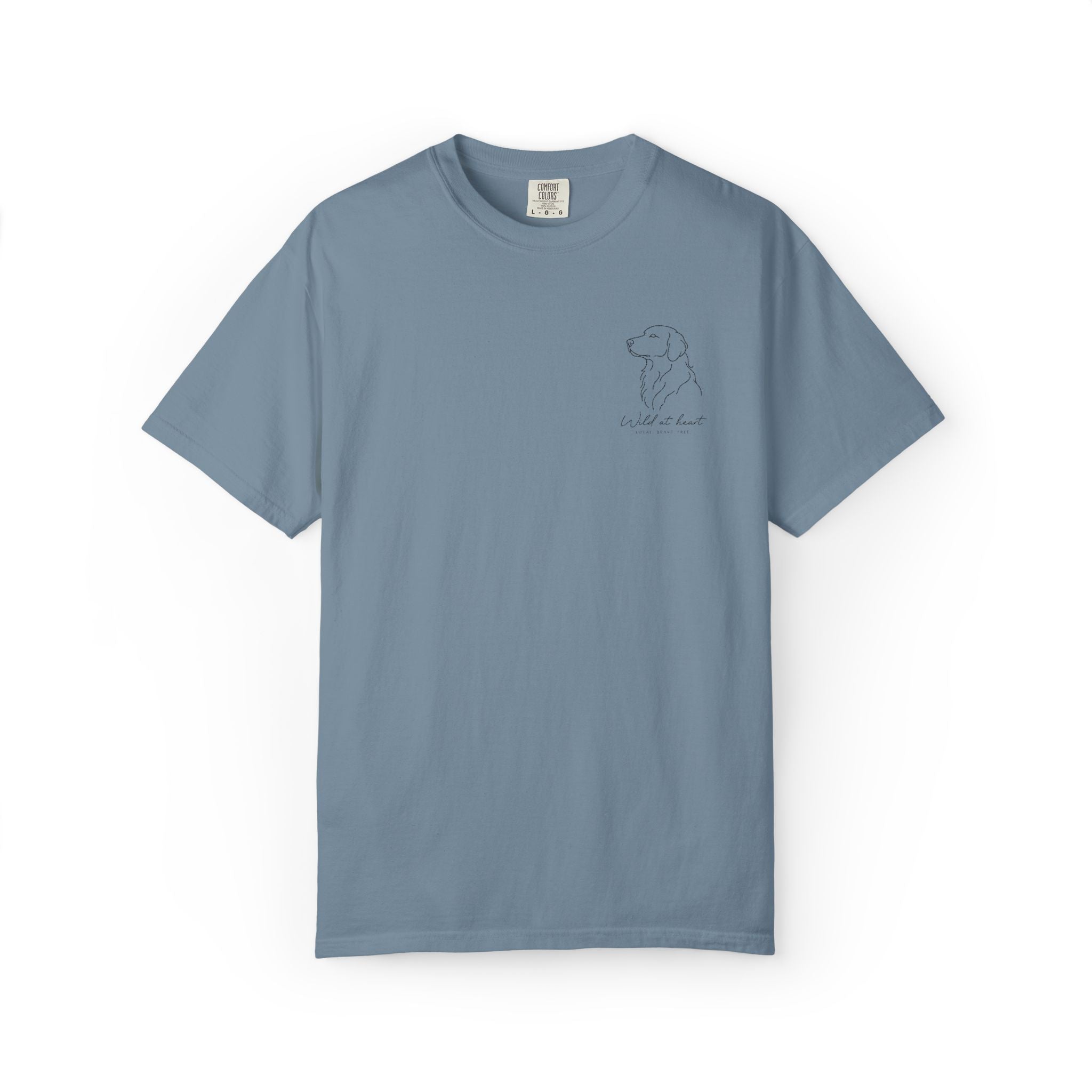The Pocket Outline Tee — Minimalist Dog — view 11