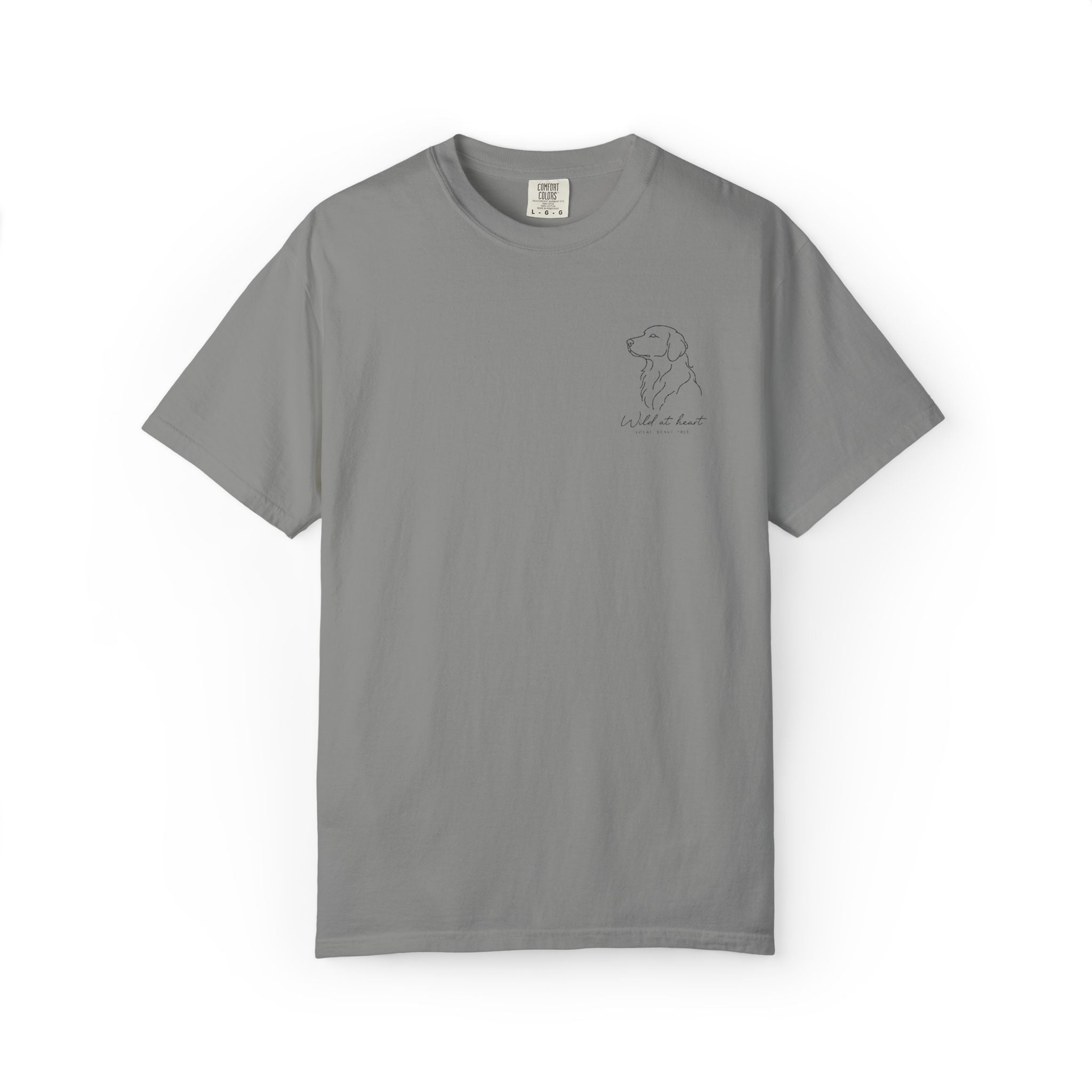 The Pocket Outline Tee — Minimalist Dog — view 10