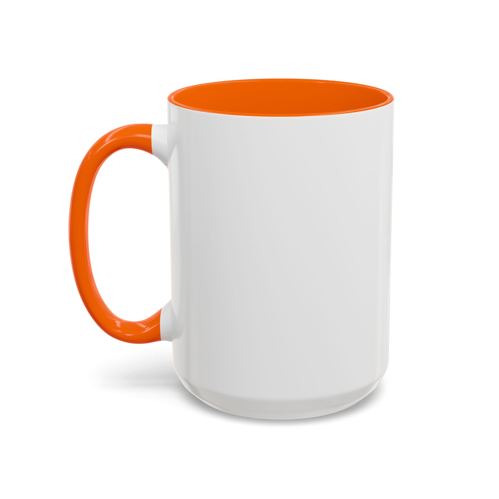 Custom Name Greyhound Portrait Illustration Accent Coffee Mug (11, 15oz) - Graceful Speed - Elegant, Swift, Gentle