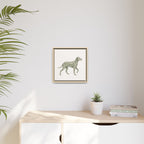 The Dalmatian Canvas — Framed Wall Art