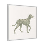 The Dalmatian Canvas — Framed Wall Art