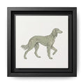 The Saluki Canvas — Framed Hound Print — view 18