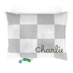 Personalized Pet Bed — Buffalo Check — Aspen Paws
