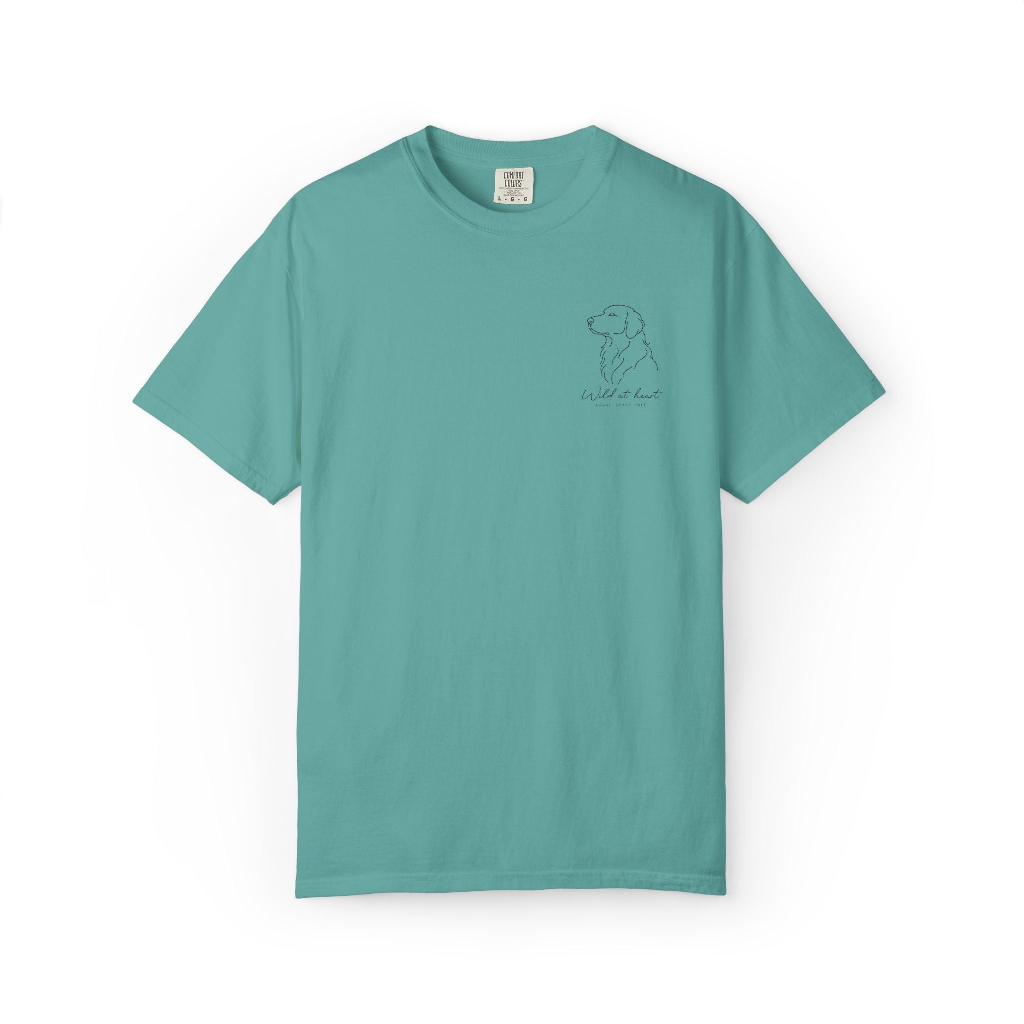 The Pocket Outline Tee — Minimalist Dog — view 9