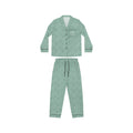 Sage Green Custom Name Lounge Set | Earthy Botanical Dog Mom Pajamas | Soft Personalized Pet Parent Sleepwear — Aspen Paws