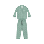 Sage Green Custom Name Lounge Set | Earthy Botanical Dog Mom Pajamas | Soft Personalized Pet Parent Sleepwear — Aspen Paws