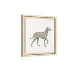 The Dalmatian Canvas — Framed Wall Art