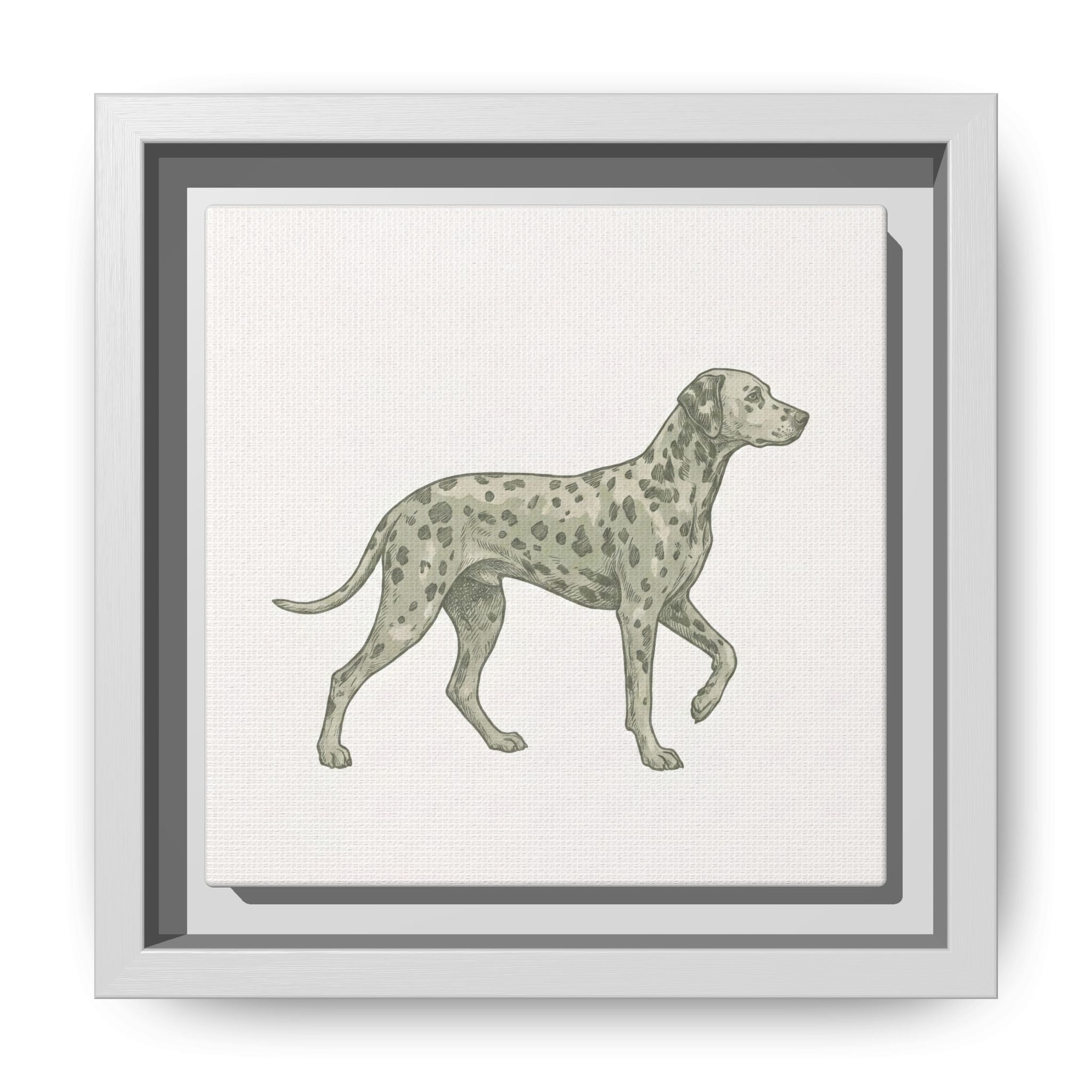 The Dalmatian Canvas — Framed Wall Art — view 17
