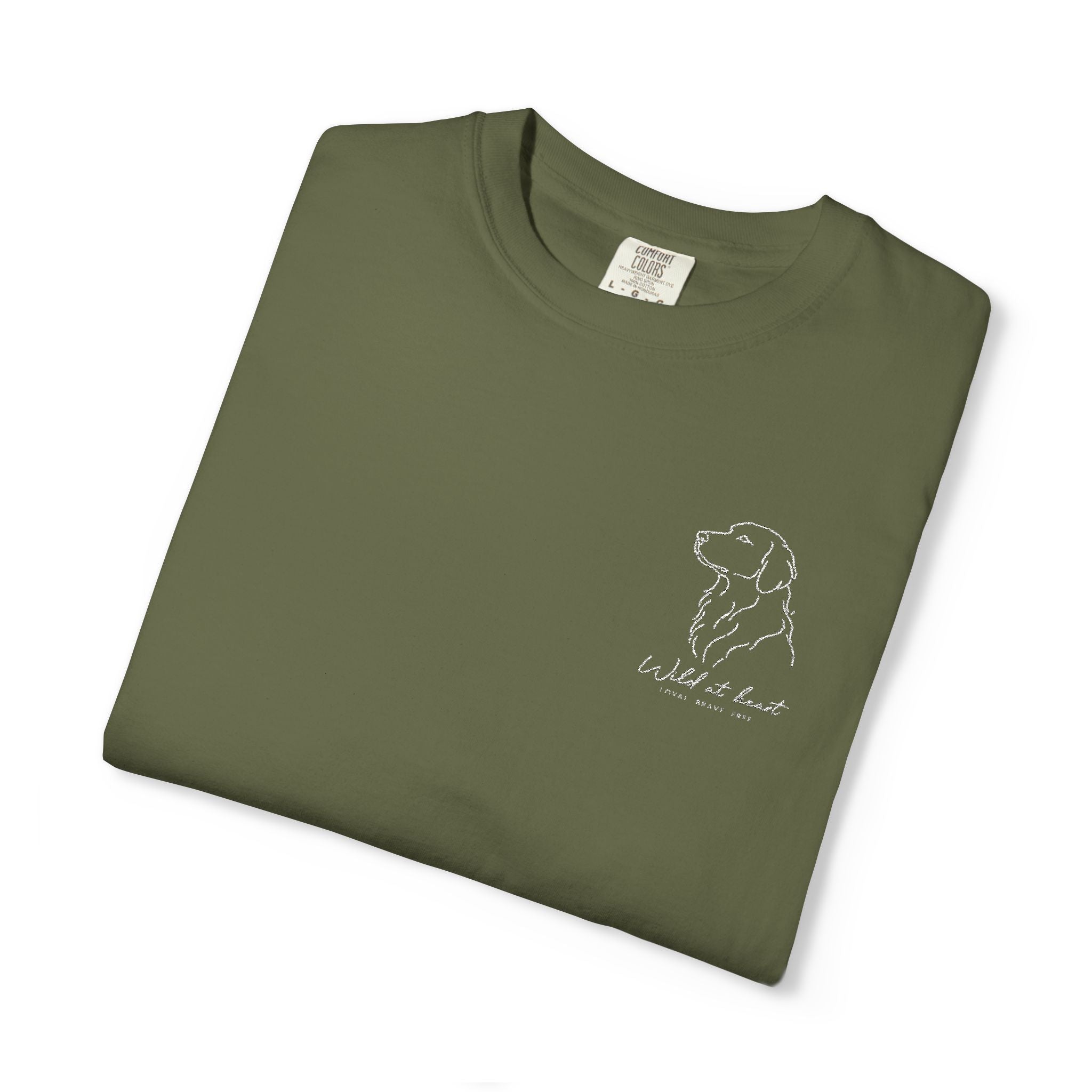 The Wild at Heart Tee — Embroidered Labrador — view 32