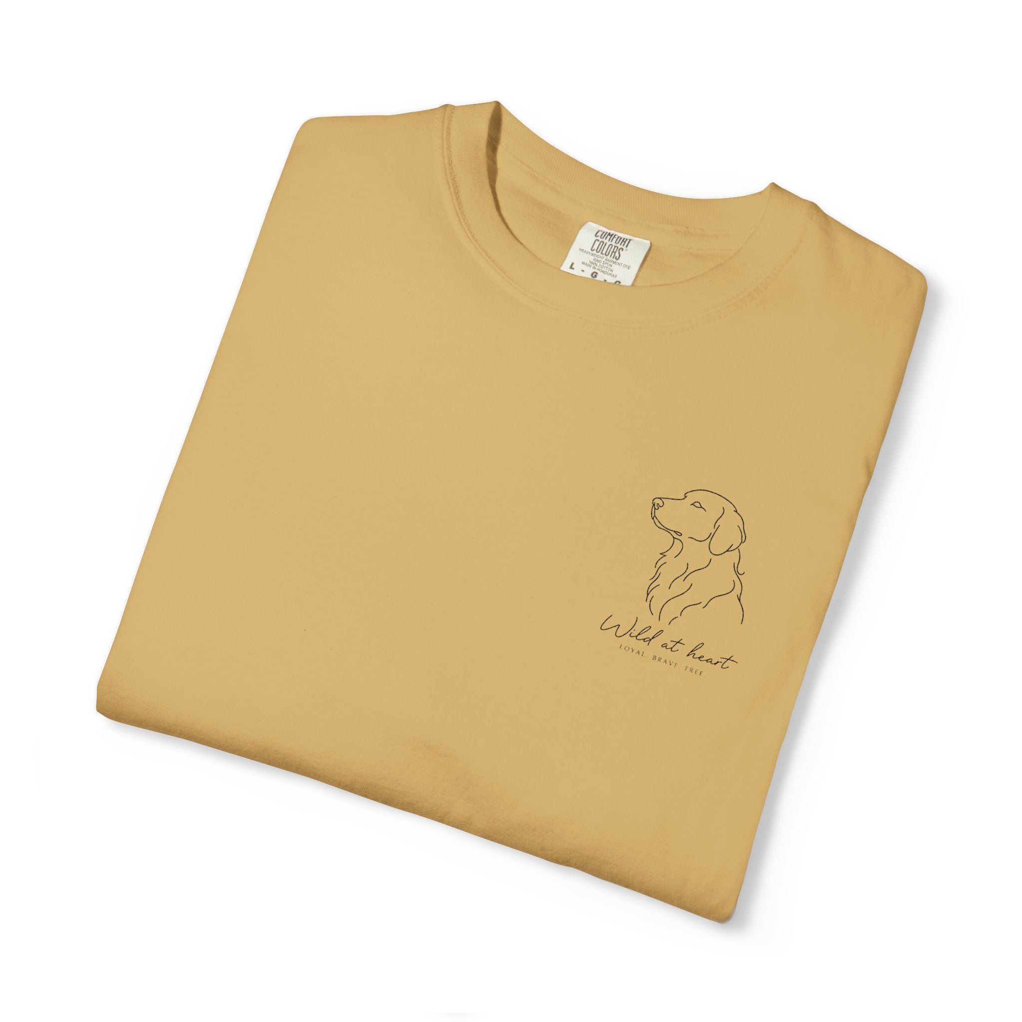 The Pocket Outline Tee — Minimalist Dog — view 22
