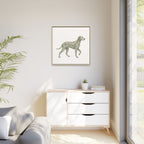 The Dalmatian Canvas — Framed Wall Art