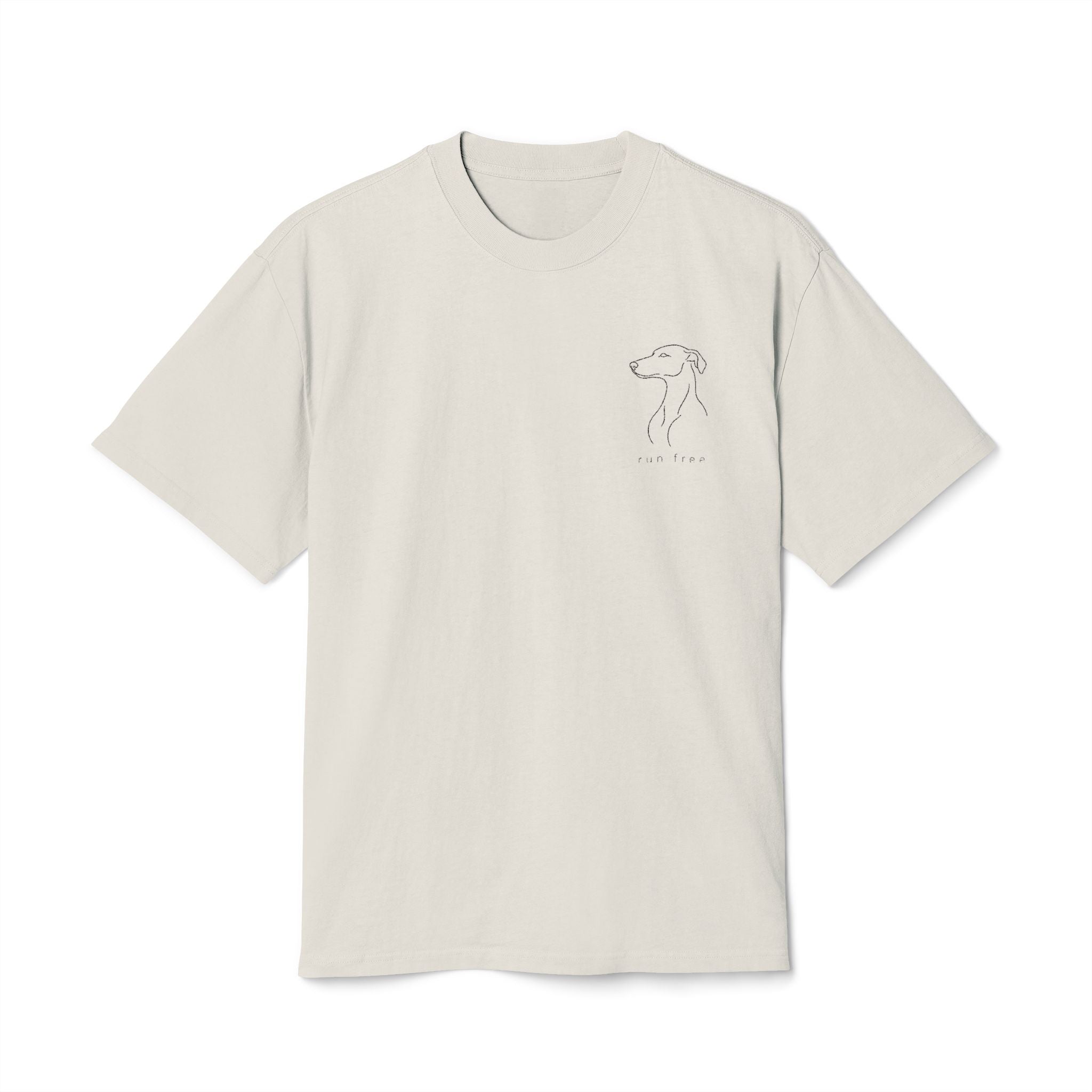 The Hound Sketch Tee — Pocket Embroidery — Aspen Paws