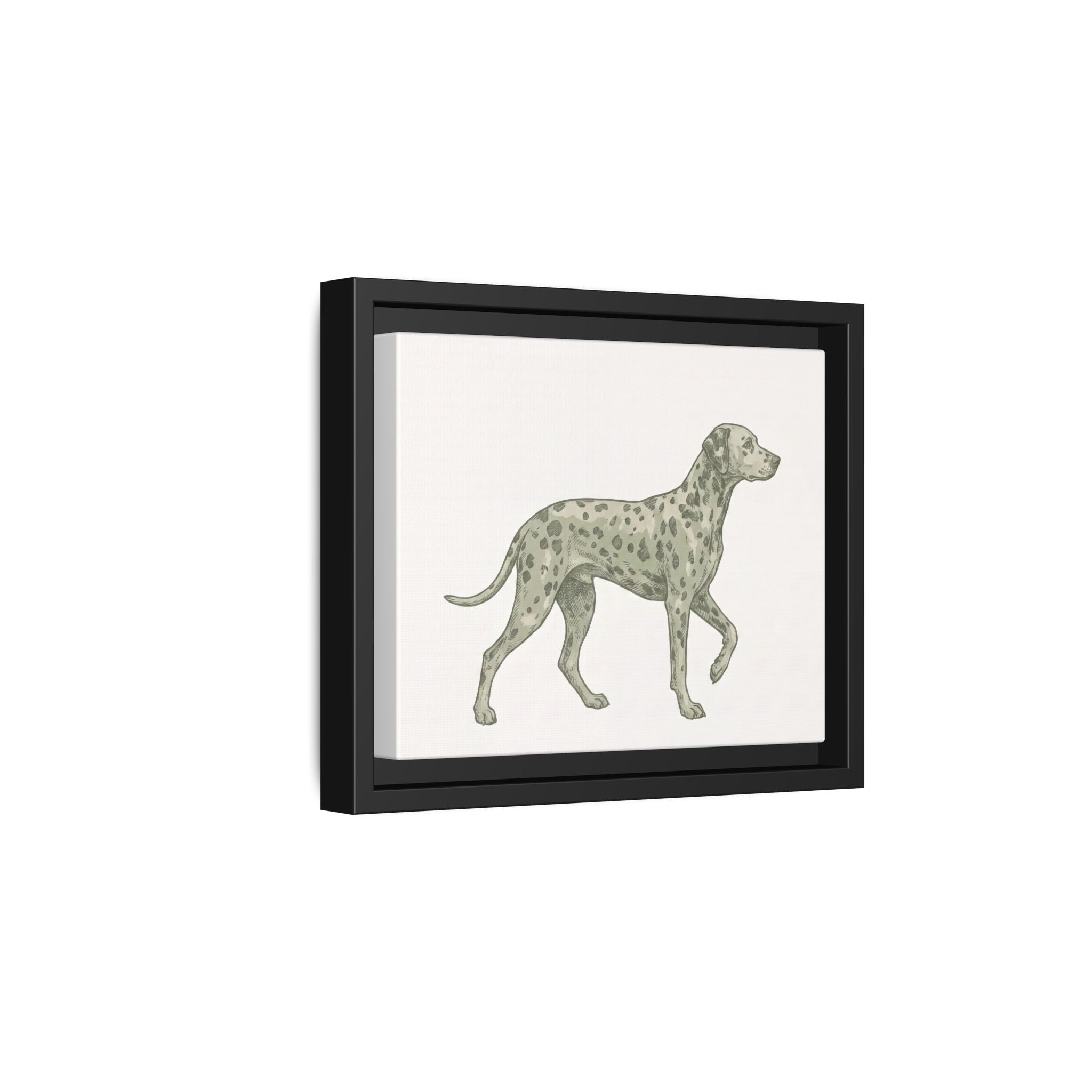 The Dalmatian Canvas — Framed Wall Art