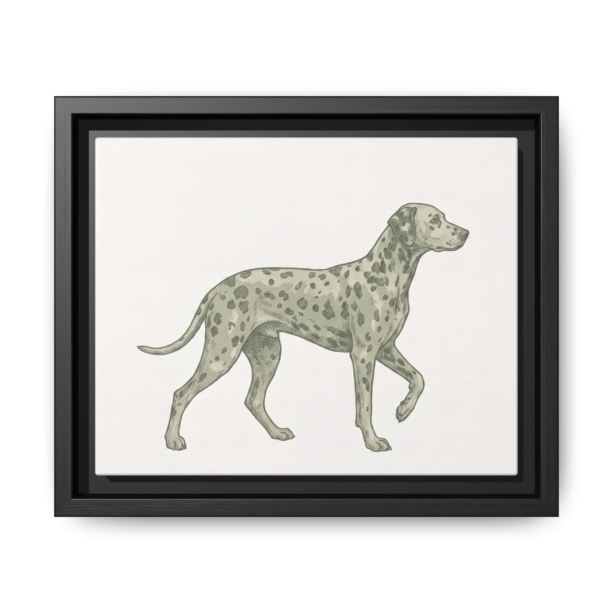 The Dalmatian Canvas — Framed Wall Art — view 30