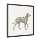 The Dalmatian Canvas — Framed Wall Art