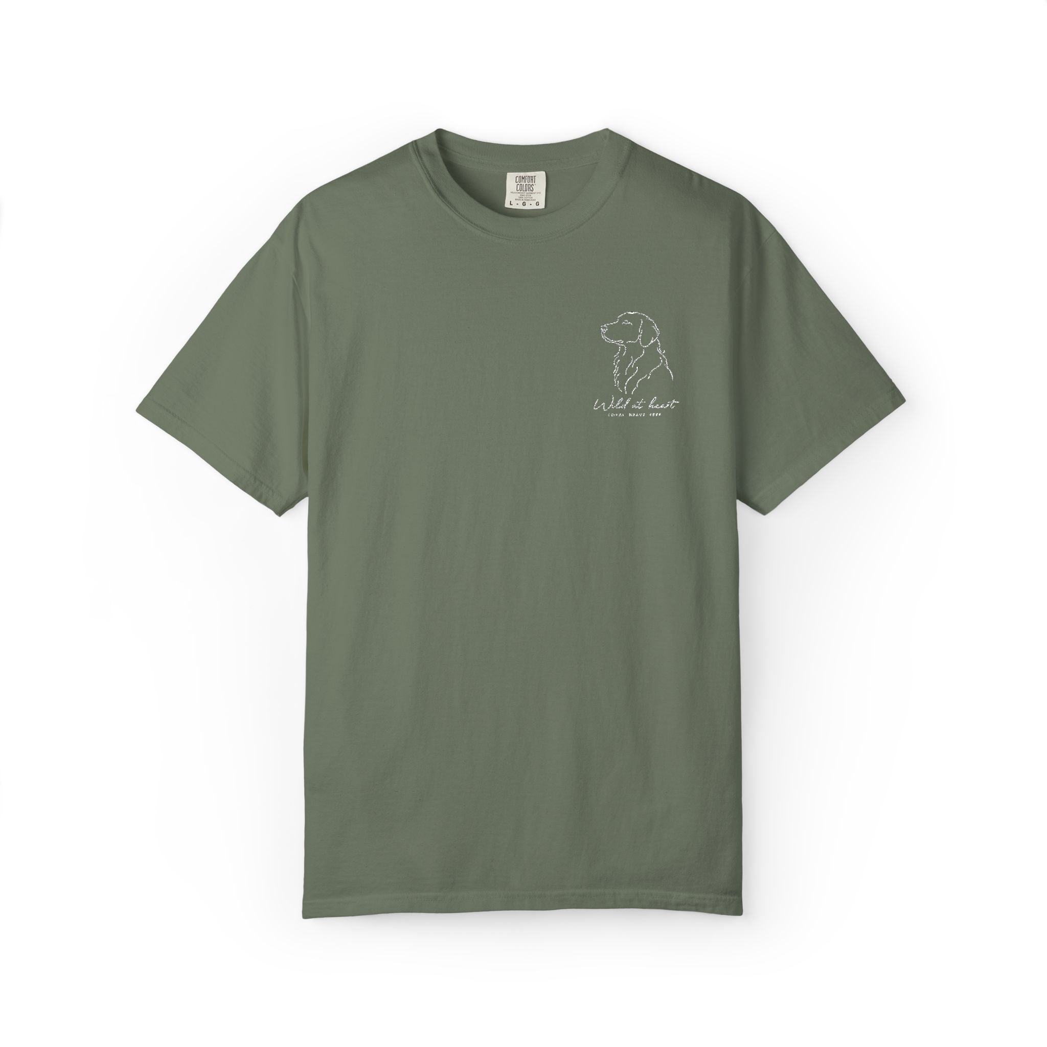 The Wild at Heart Tee — Embroidered Labrador — view 7