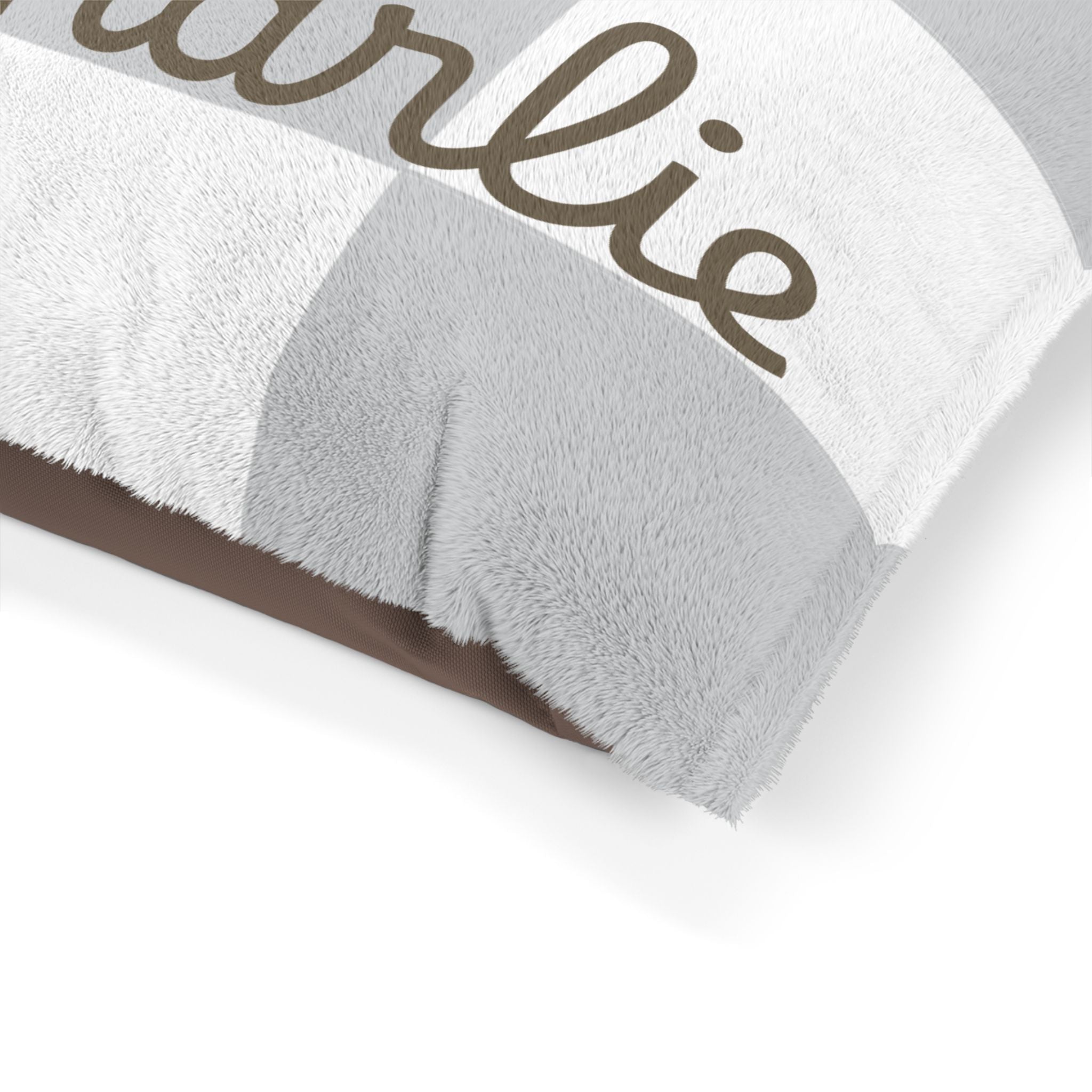 Personalized Pet Bed — Buffalo Check — view 4