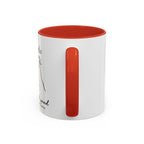 Custom Name Greyhound Portrait Illustration Accent Coffee Mug (11, 15oz) - Graceful Speed - Elegant, Swift, Gentle — view 29