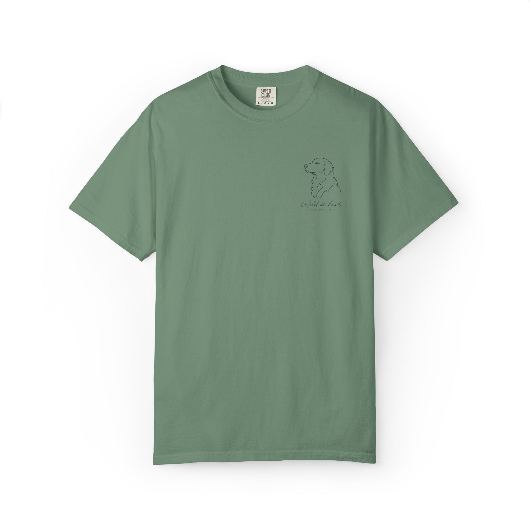 The Pocket Outline Tee — Minimalist Dog — view 8
