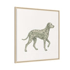 The Dalmatian Canvas — Framed Wall Art