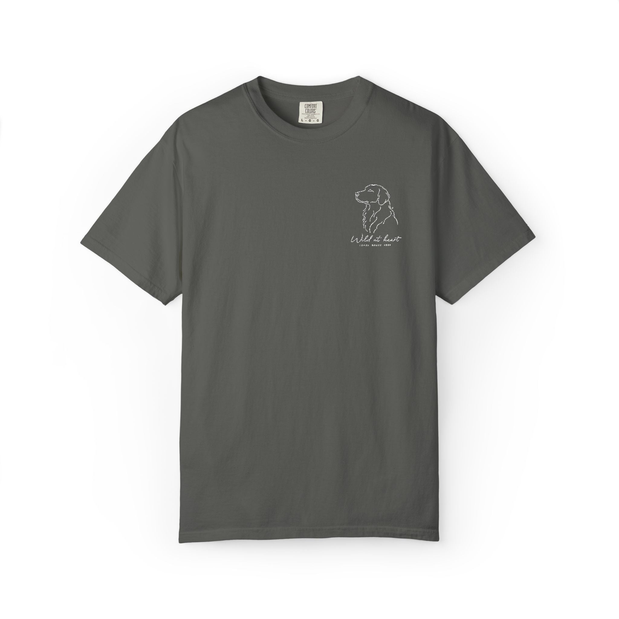 The Wild at Heart Tee — Embroidered Labrador — view 3