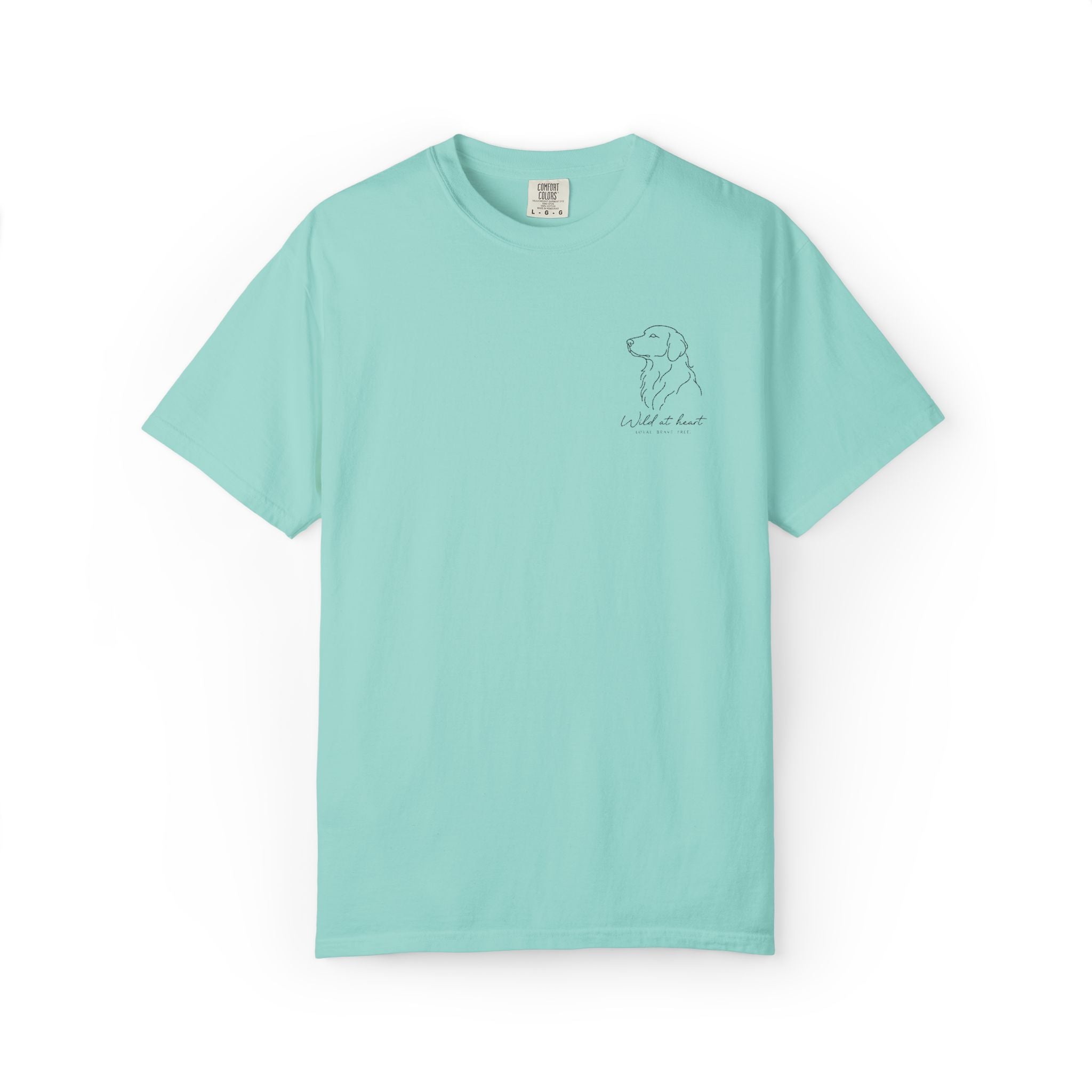 The Pocket Outline Tee — Minimalist Dog — view 7