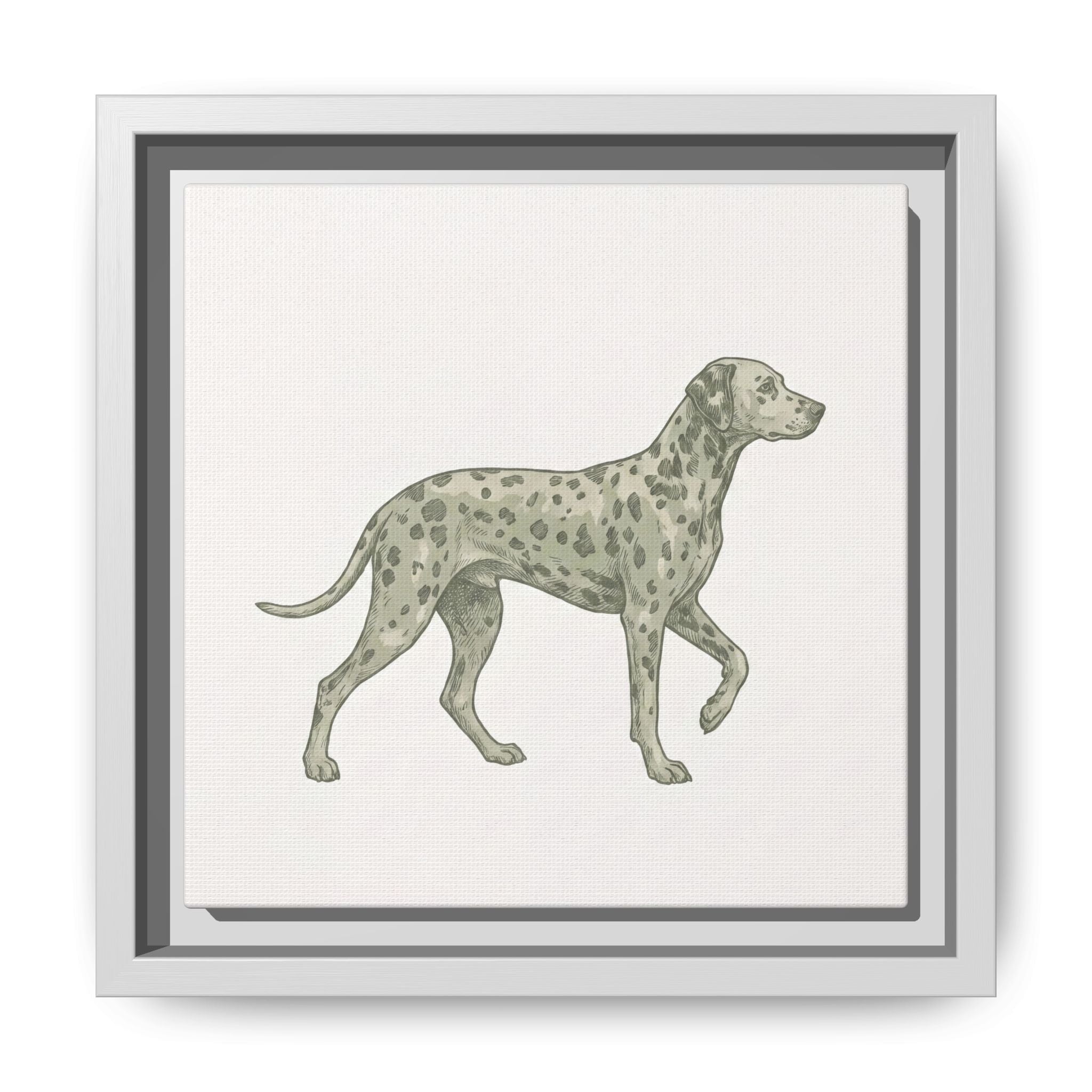 The Dalmatian Canvas — Framed Wall Art — view 5