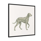 The Dalmatian Canvas — Framed Wall Art
