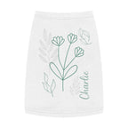 The Wildflower Custom Name Dog Tank Top | Organic Botanical Wildflower Pet Vest | Quiet Luxury Neutral Pet Apparel — Aspen Paws