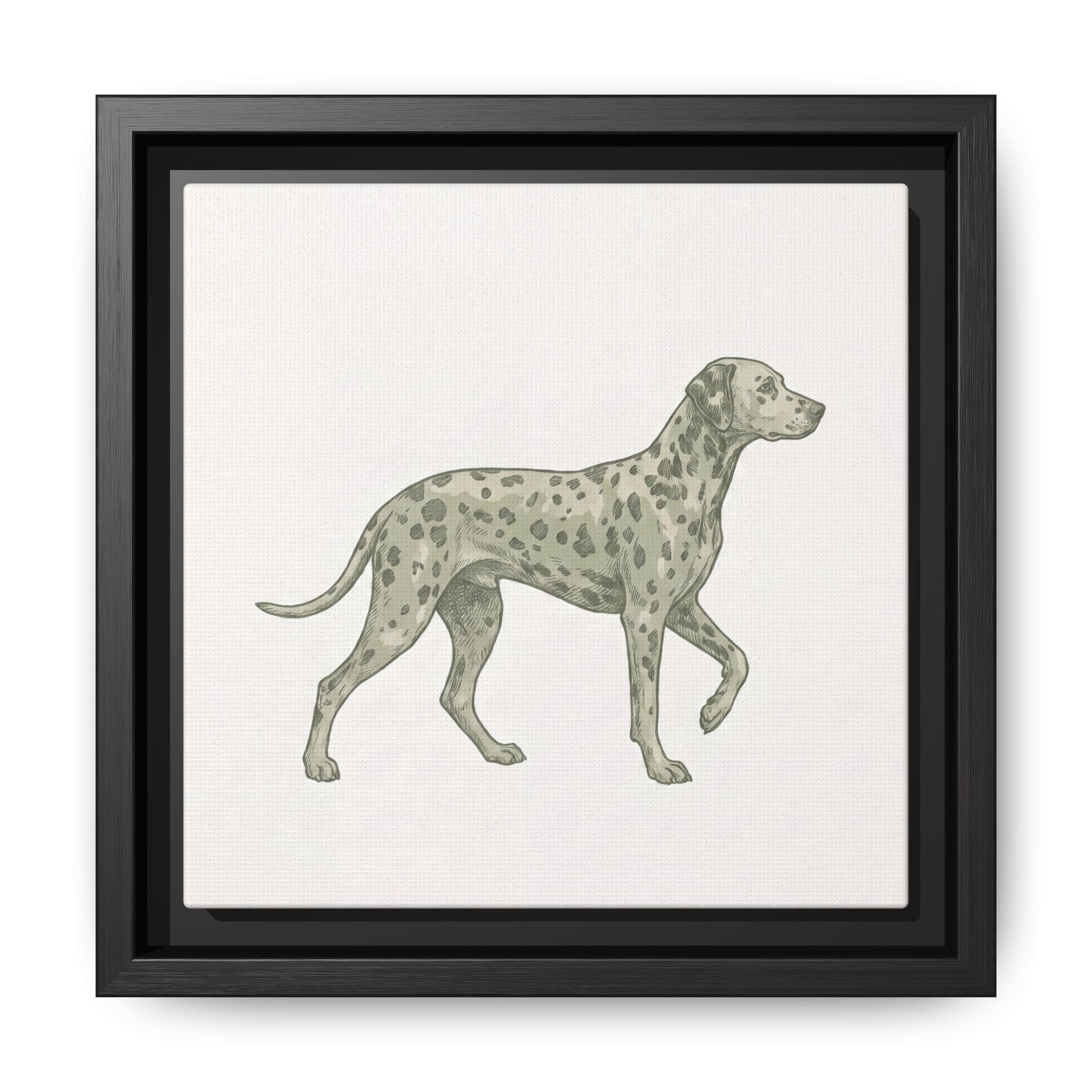 The Dalmatian Canvas — Framed Wall Art — view 6