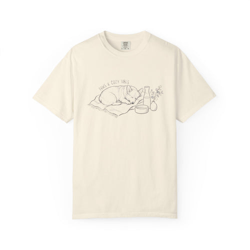 Cozy Dog Nap Illustration “Paws & Cozy Vibes” - Corgi — view 2