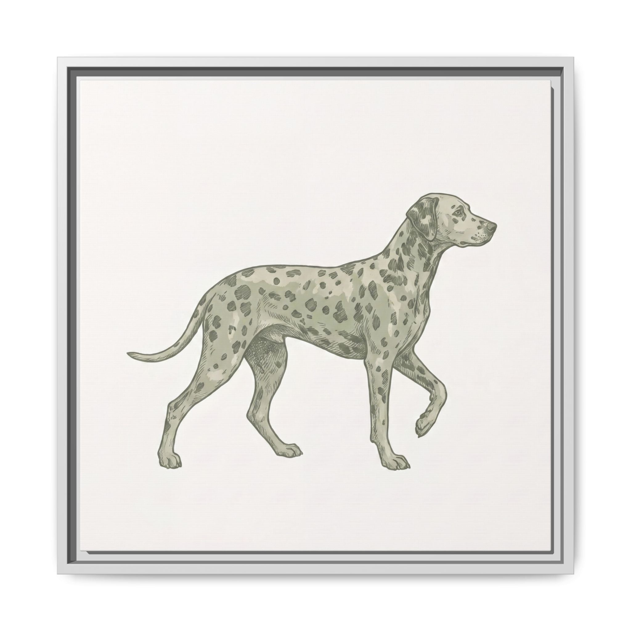 The Dalmatian Canvas — Framed Wall Art — view 24
