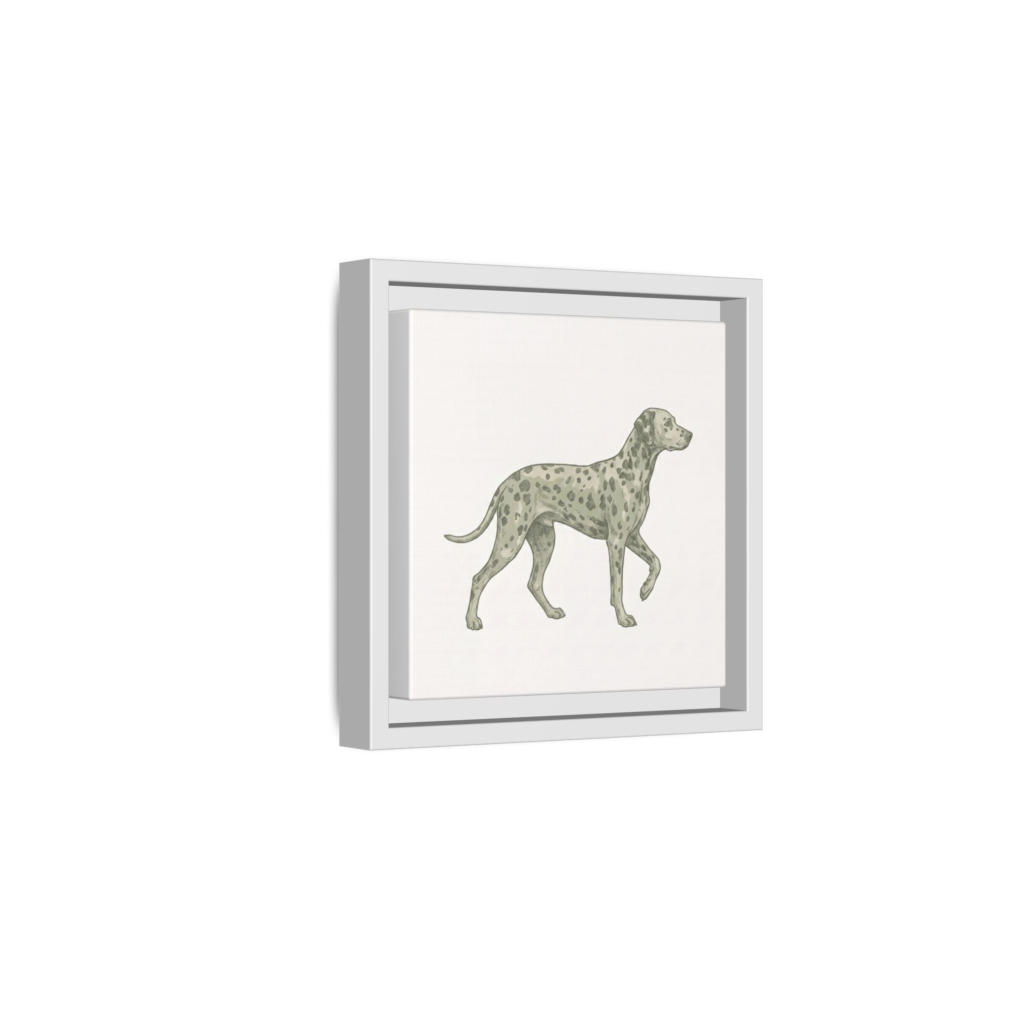 The Dalmatian Canvas — Framed Wall Art