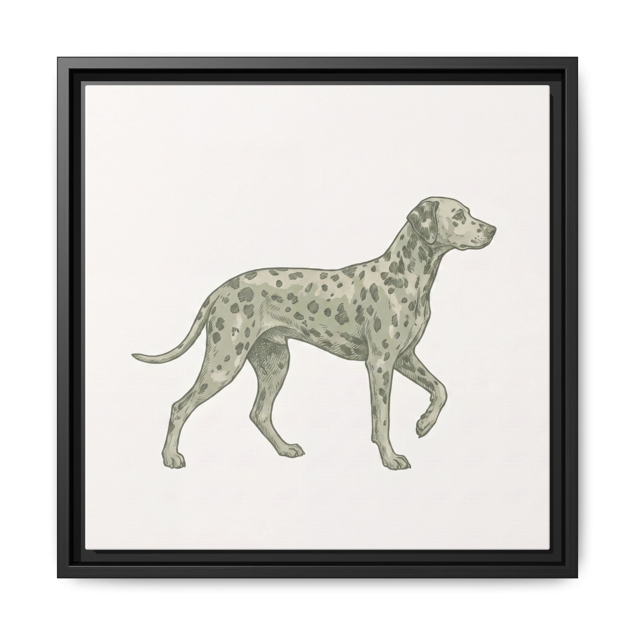 The Dalmatian Canvas — Framed Wall Art — view 16