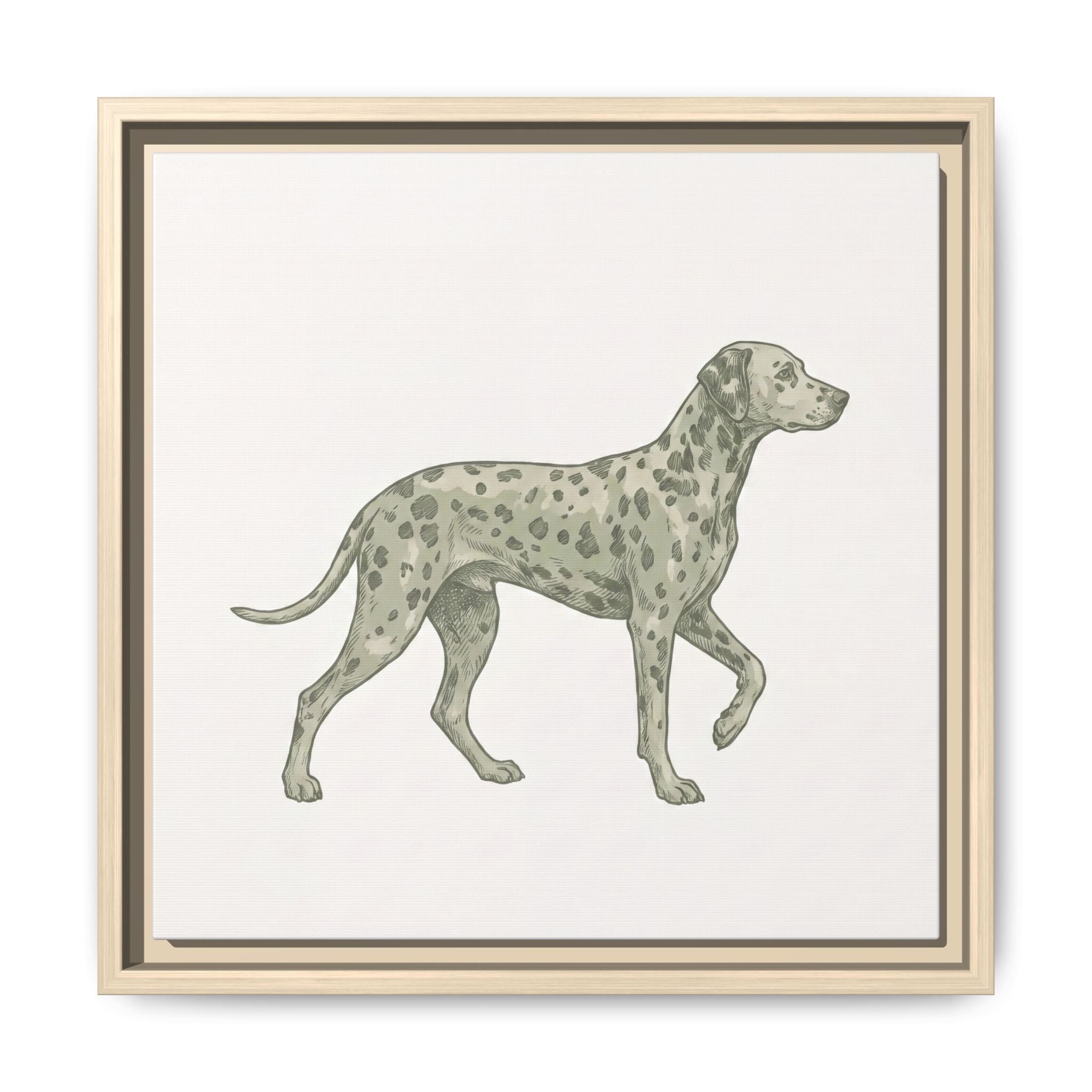 The Dalmatian Canvas — Framed Wall Art — view 34