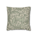The Hidden Greyhound Pillowcase — Art Nouveau Floral — Aspen Paws