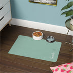 Sage Personalized Pet Food Mat (12x18) — Custom Name Feeding Placemat, Water-Resistant Bowl Mat — view 4