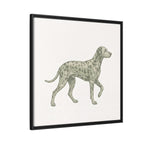 The Dalmatian Canvas — Framed Wall Art